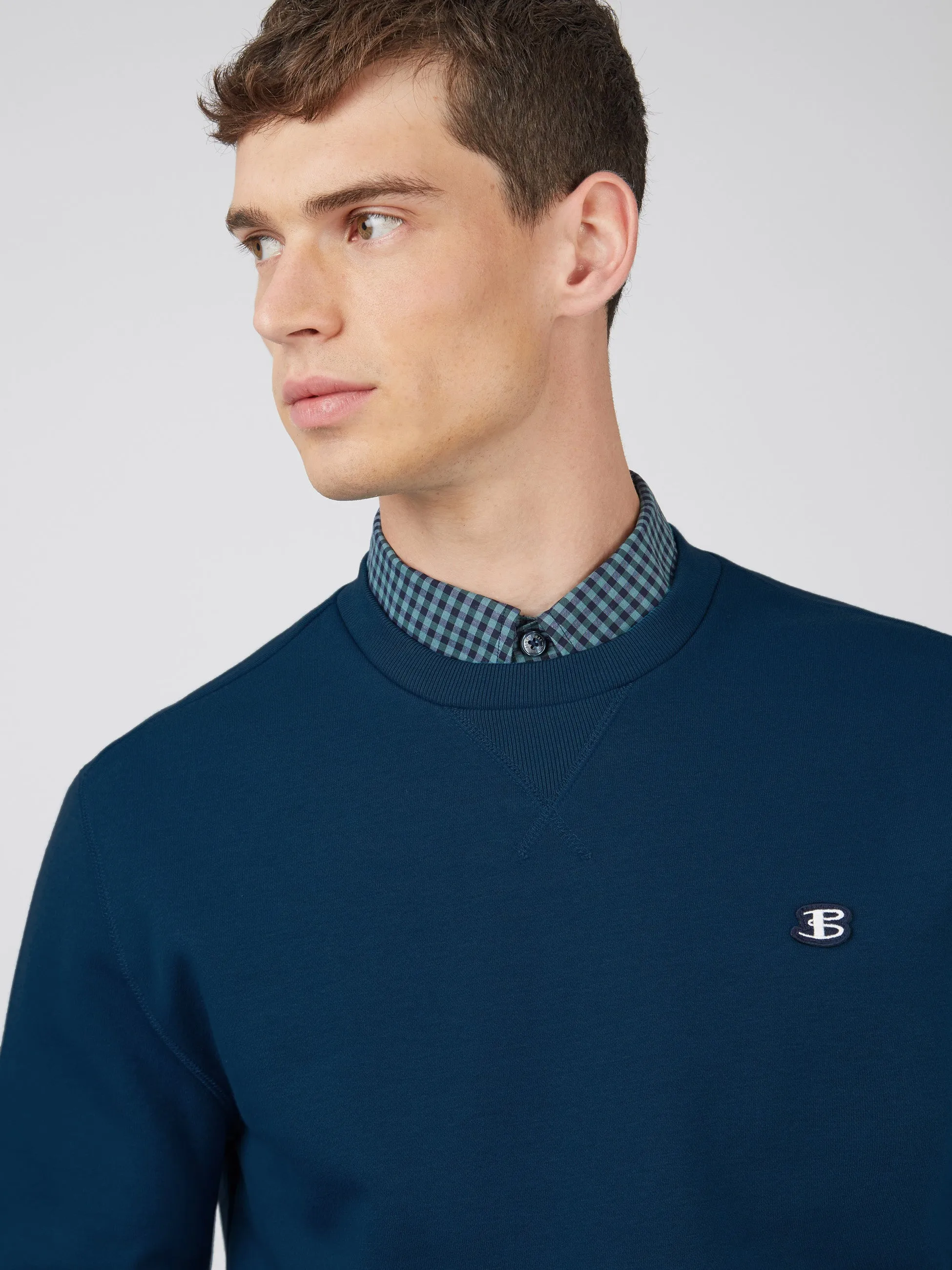 B by Ben Sherman Crewneck Sweatshirt - Marine sold by Ben Sherman product image thumbnail 2