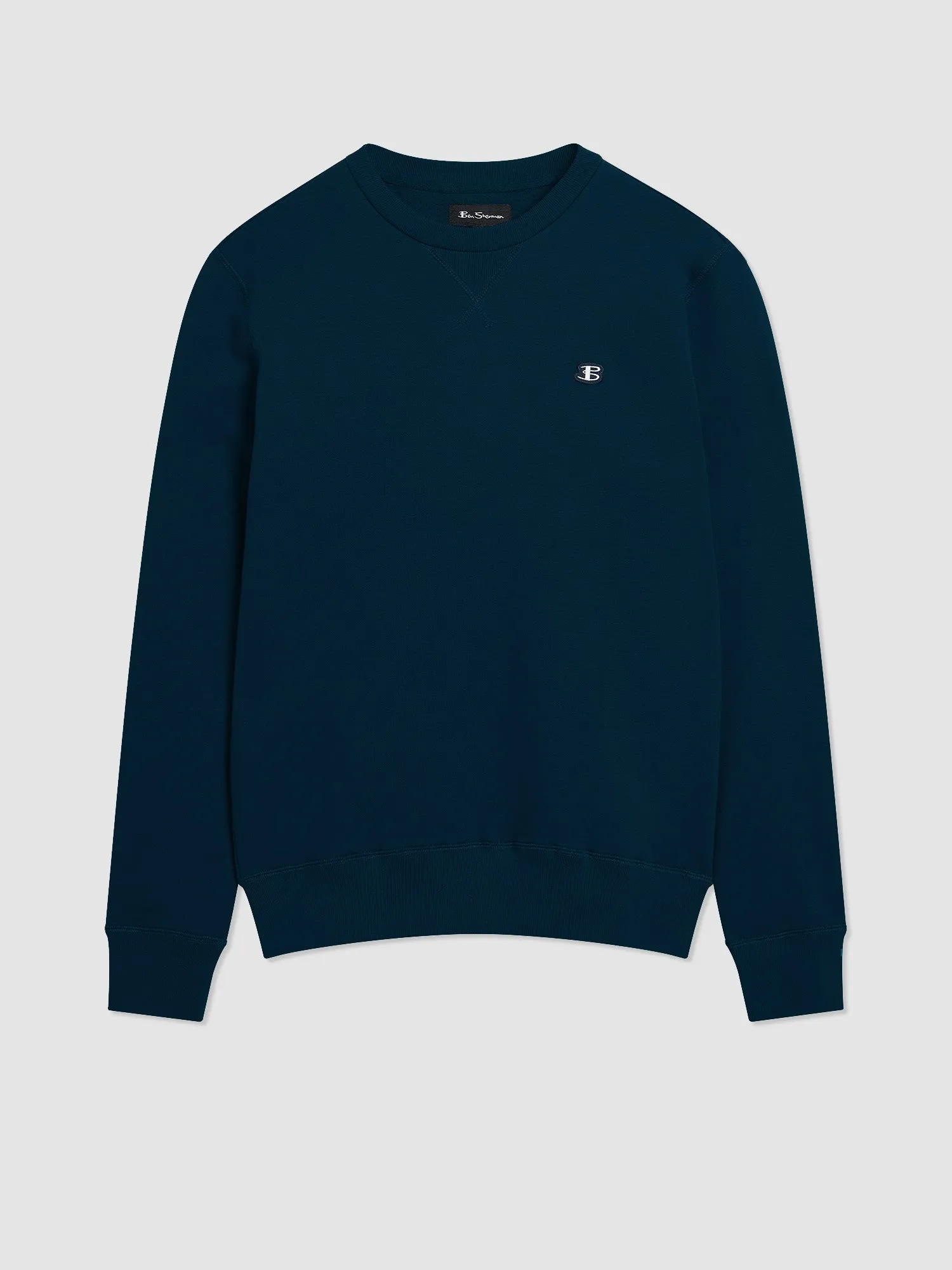 B by Ben Sherman Crewneck Sweatshirt - Marine sold by Ben Sherman