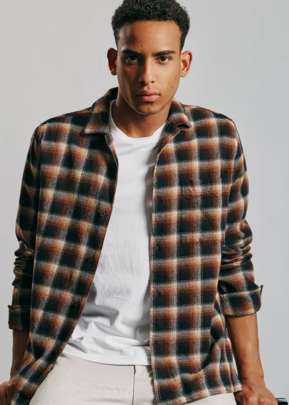 B by Ben Sherman Ombre Check Shirt sold by Ben Sherman