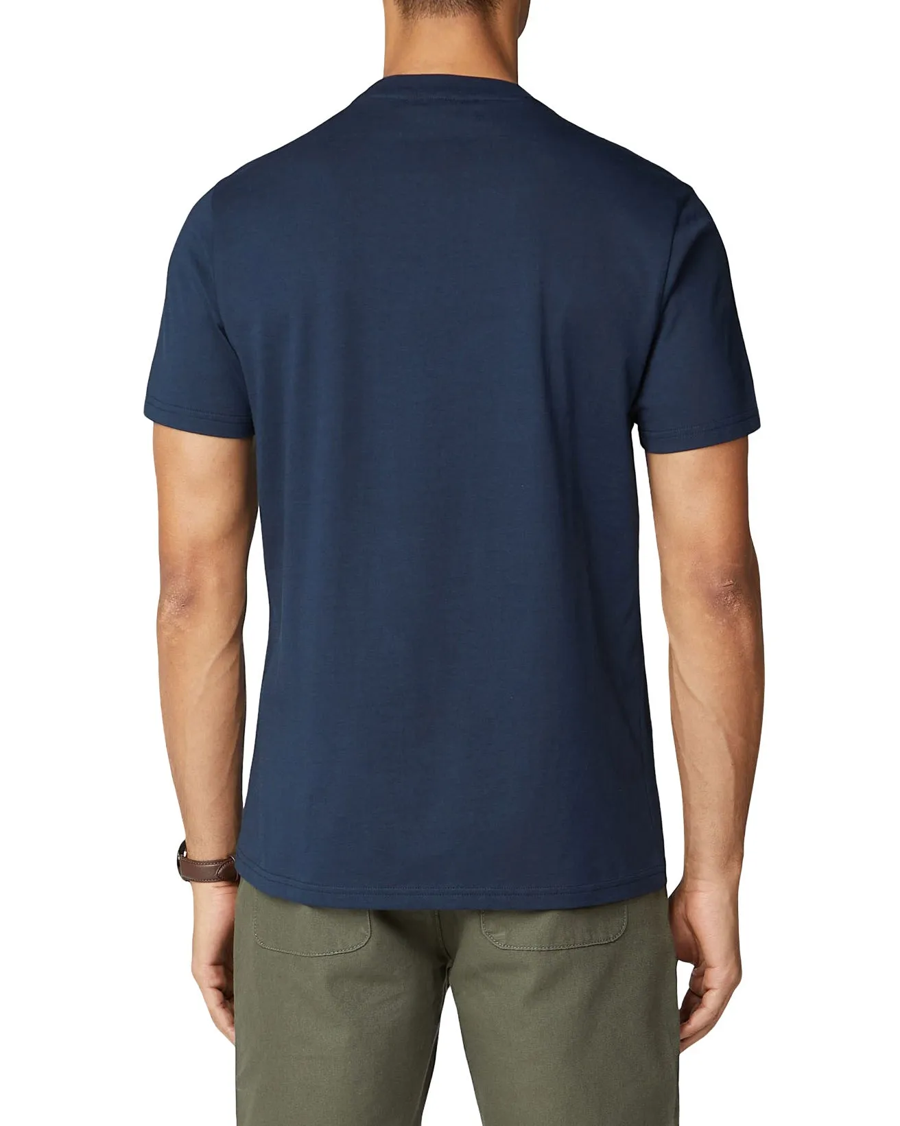 Printed Chest Stripe Tee - Dark Navy sold by Ben Sherman product image thumbnail 2