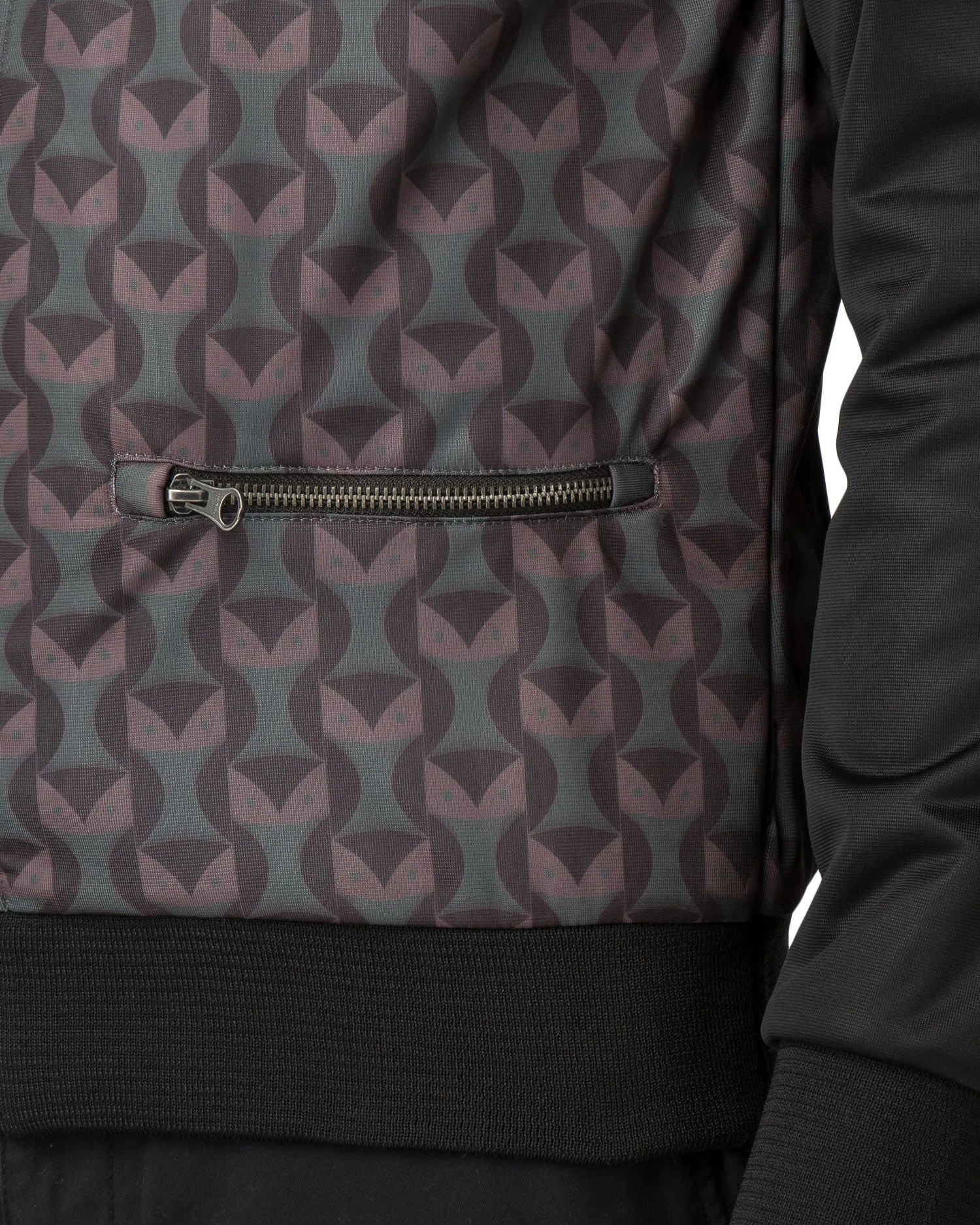 Printed Owl Track Jacket - Black sold by Ben Sherman product image thumbnail 5
