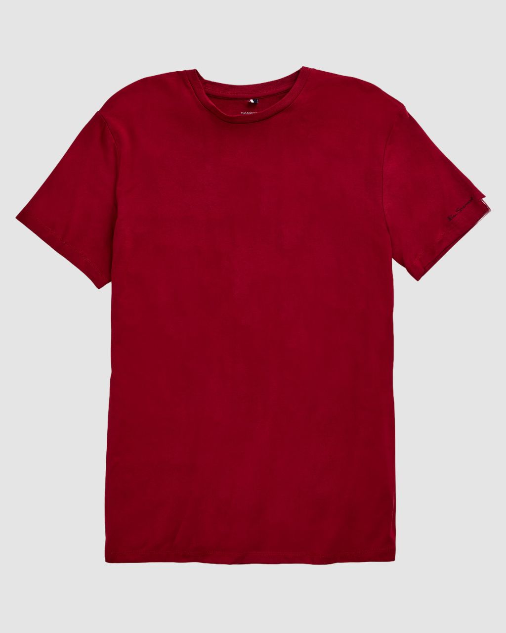 Short-Sleeve Lounge Tee - Burgundy sold by Ben Sherman