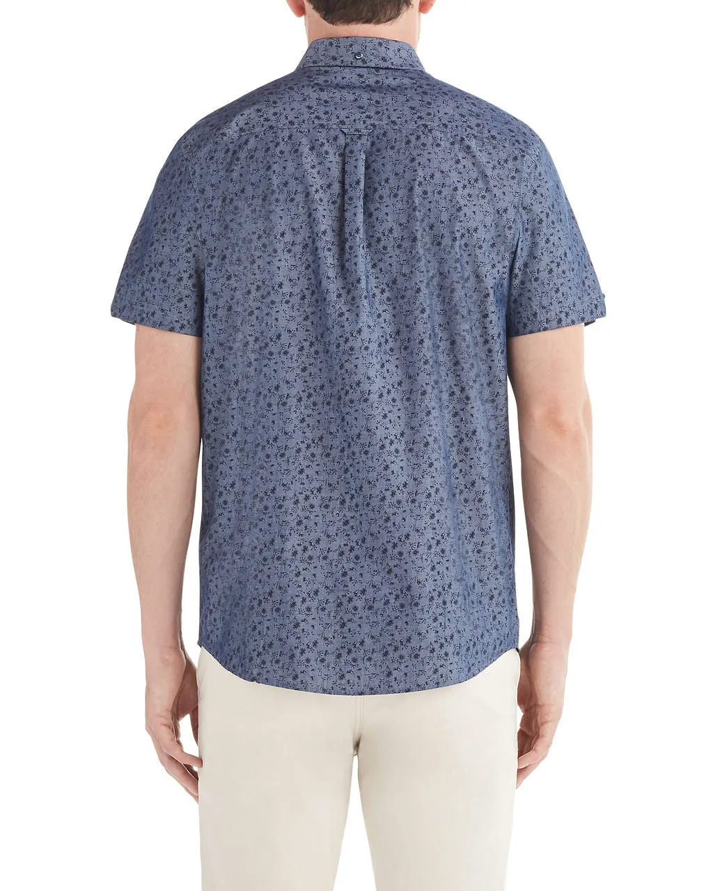 Short-Sleeve Dandelion Print Shirt - Mood Indigo sold by Ben Sherman product image thumbnail 2