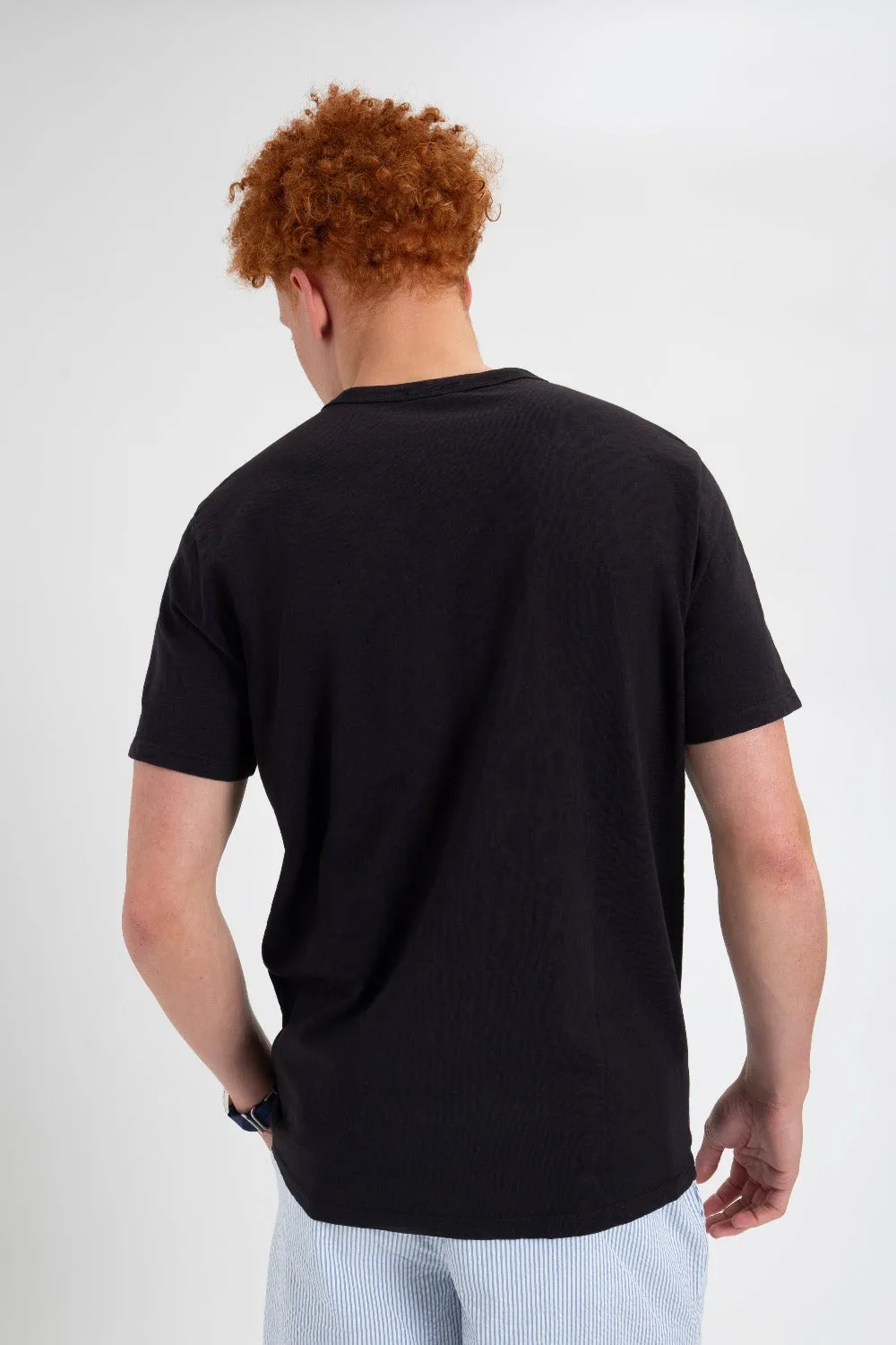 Garment Dye Beatnik T-Shirt - Black sold by Ben Sherman product image thumbnail 4