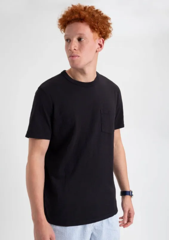Garment Dye Beatnik T-Shirt - Black sold by Ben Sherman