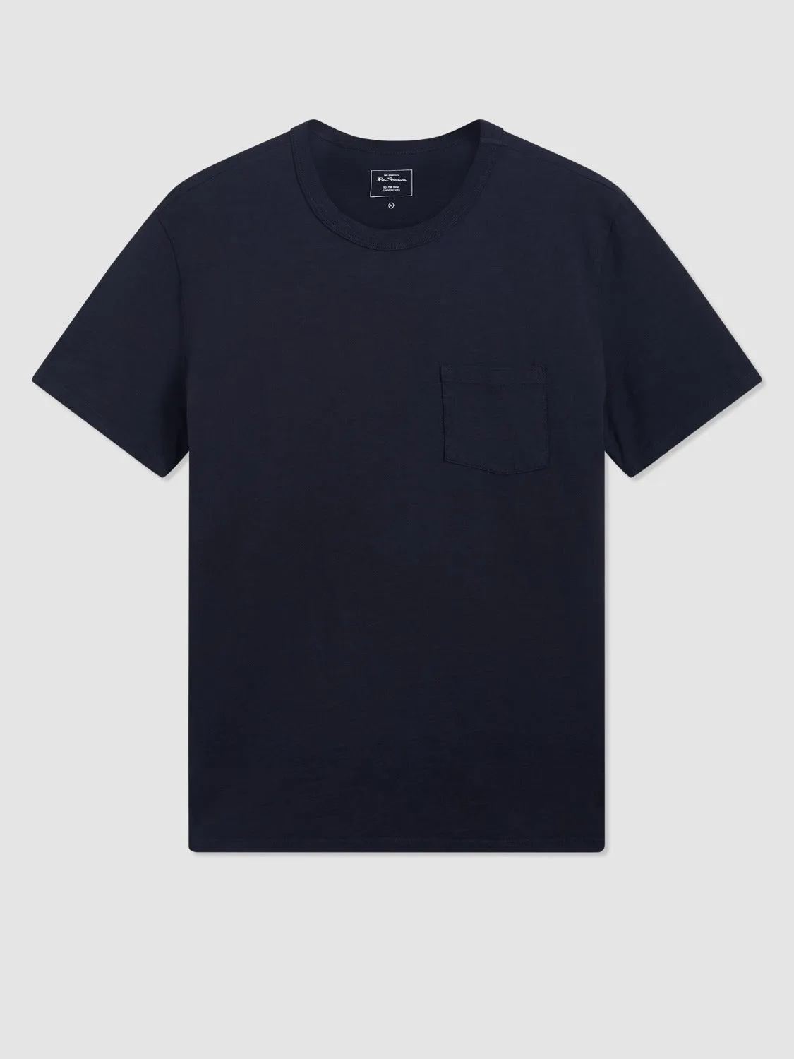 Garment Dye Beatnik T-Shirt - Black sold by Ben Sherman product image thumbnail 2