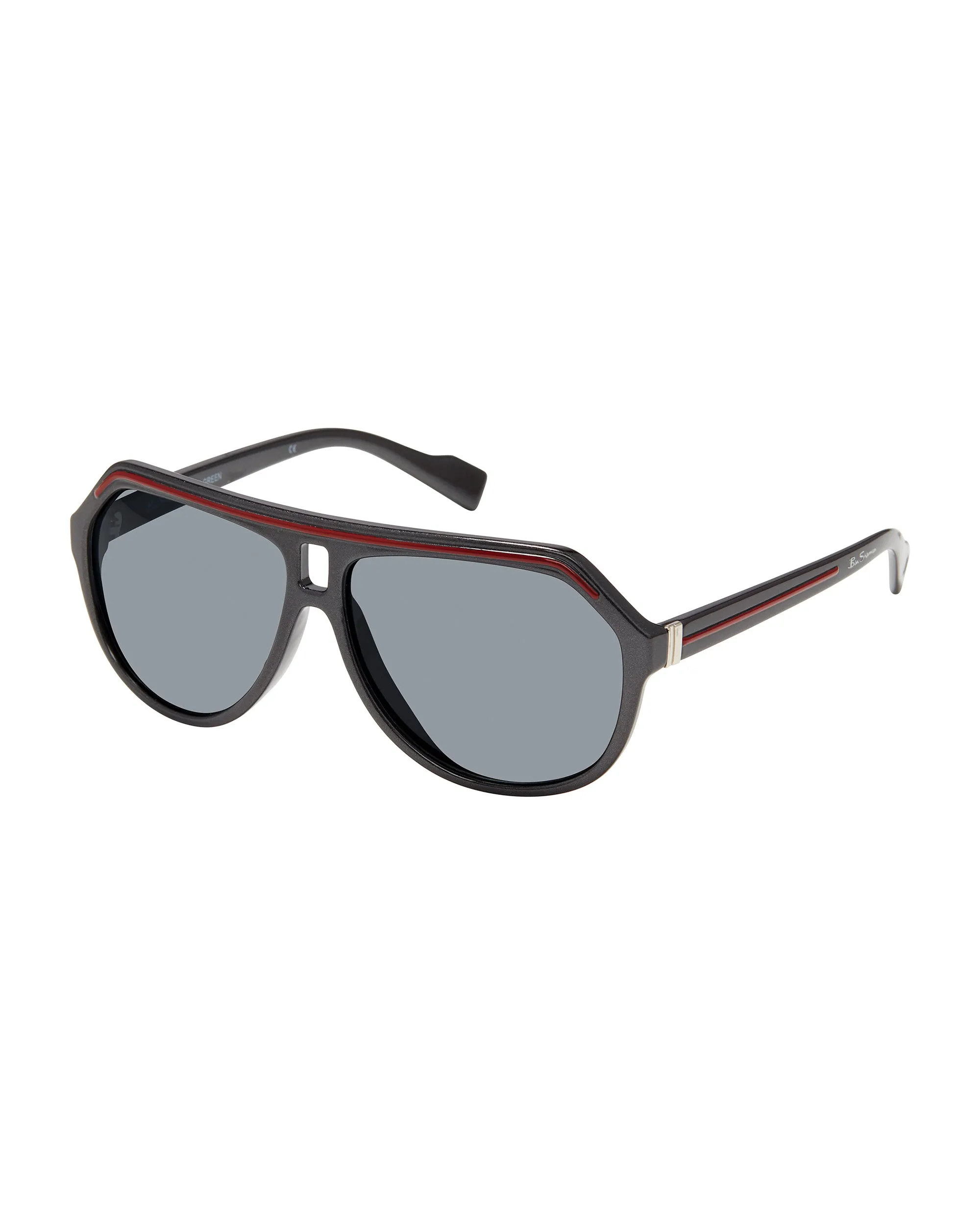 Ben Eco-Green Sunglasses - Graphite/Grey sold by Ben Sherman