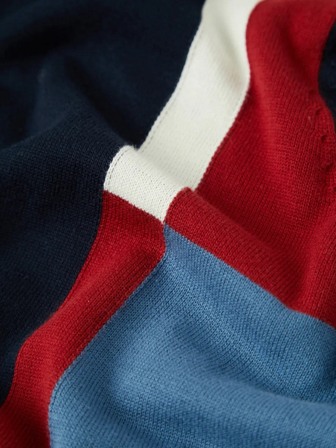 Signature Colorblock Mod Knit Polo - Navy sold by Ben Sherman product image thumbnail 4