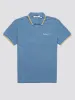 Signature Organic Cotton Polo - Blue Shadow sold by Ben Sherman