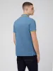 Signature Organic Cotton Polo - Blue Shadow sold by Ben Sherman