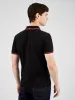 Signature Organic Cotton Polo - Black sold by Ben Sherman