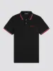 Signature Organic Cotton Polo - Black sold by Ben Sherman
