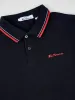 Signature Organic Cotton Polo - Black sold by Ben Sherman