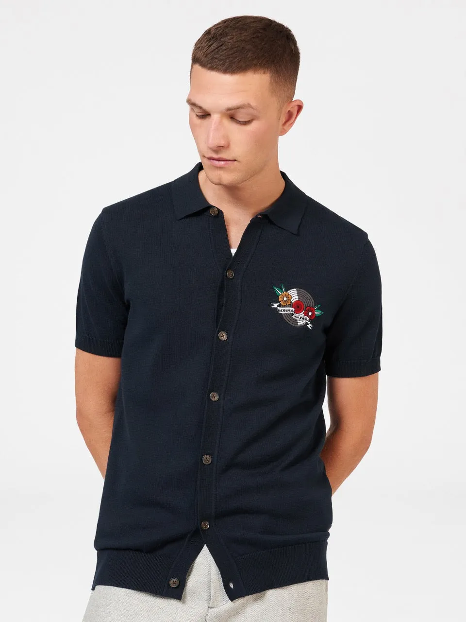 B by Ben Sherman London Rebels Knit Polo sold by Ben Sherman