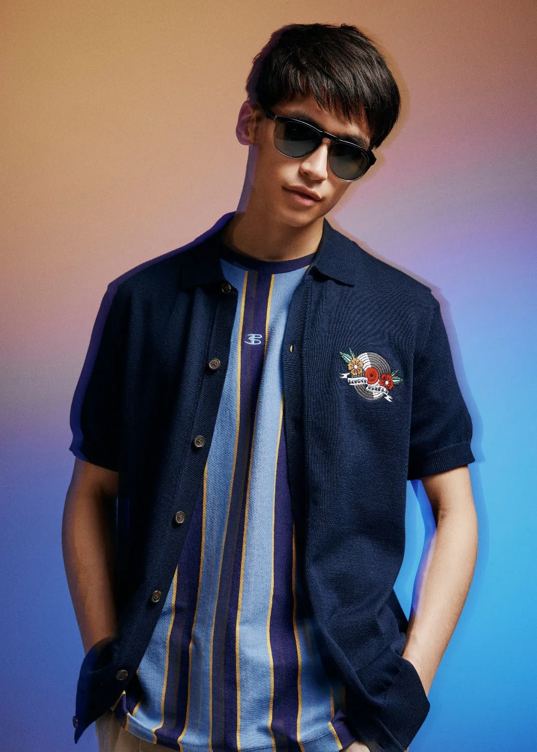 B by Ben Sherman London Rebels Knit Polo sold by Ben Sherman product image thumbnail 5