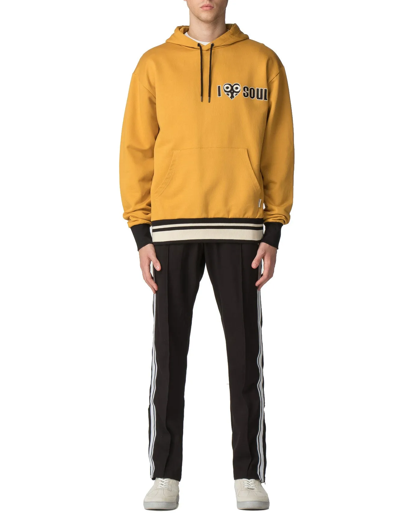 Mercerized Sweat Hoodie - Yellow sold by Ben Sherman product image thumbnail 2