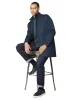 Harrimac Mod-Fit Jacket - Dark Navy sold by Ben Sherman