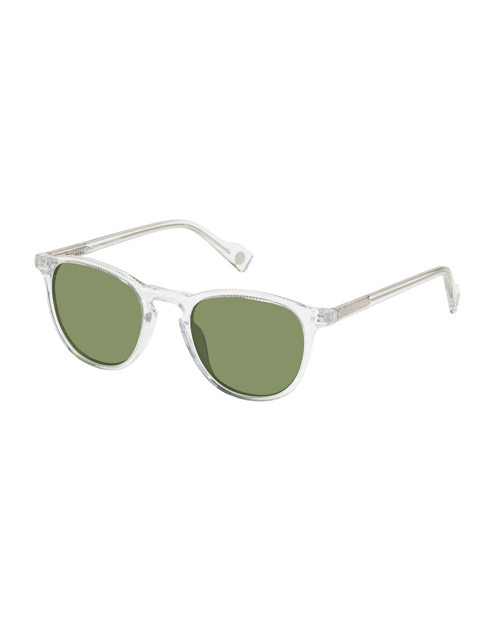 Grove Eco-Green Round Sunglasses - Crystal sold by Ben Sherman
