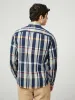 Herringbone Check - Dark Navy sold by Ben Sherman