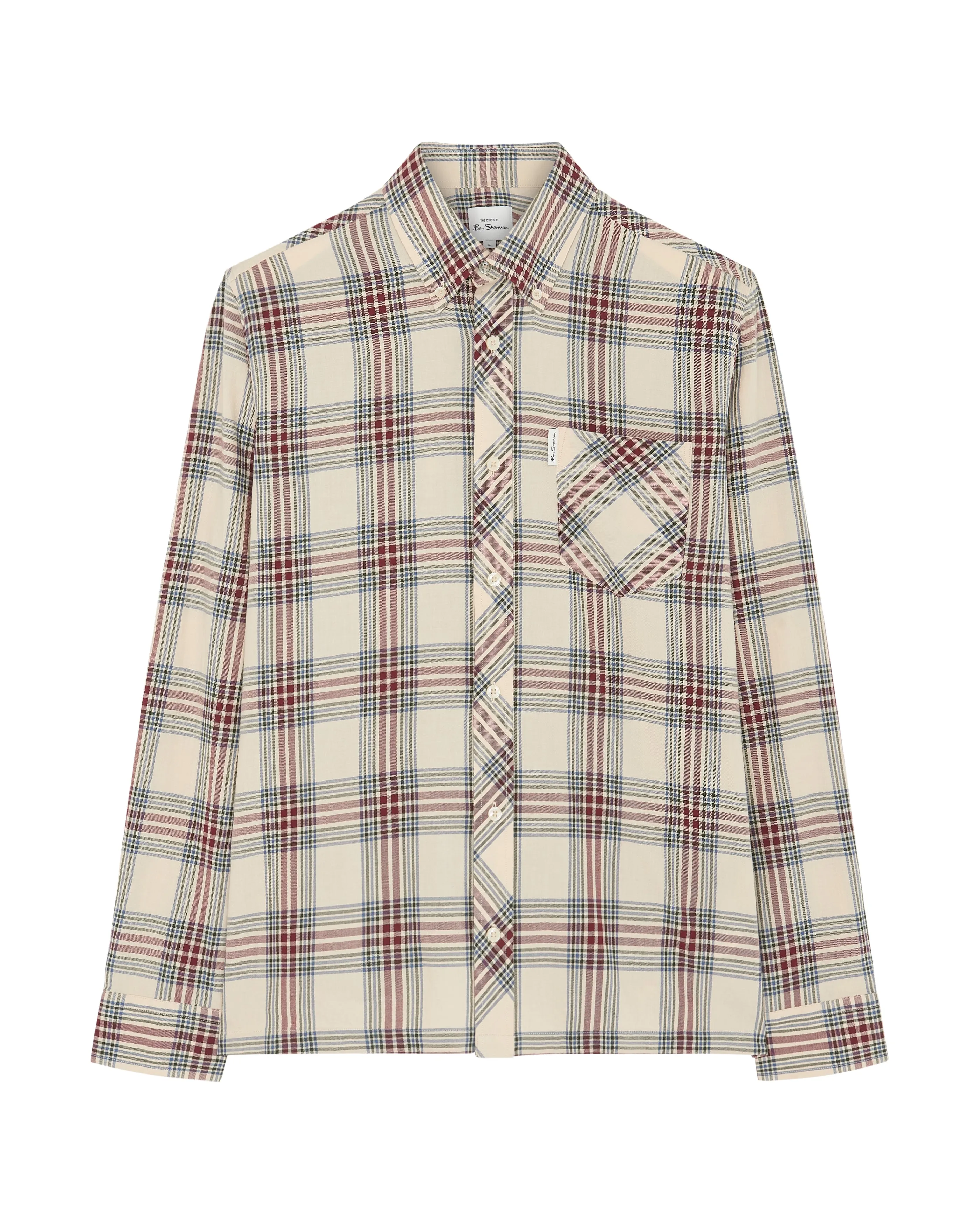 Grid Check - Fog sold by Ben Sherman product image thumbnail 5