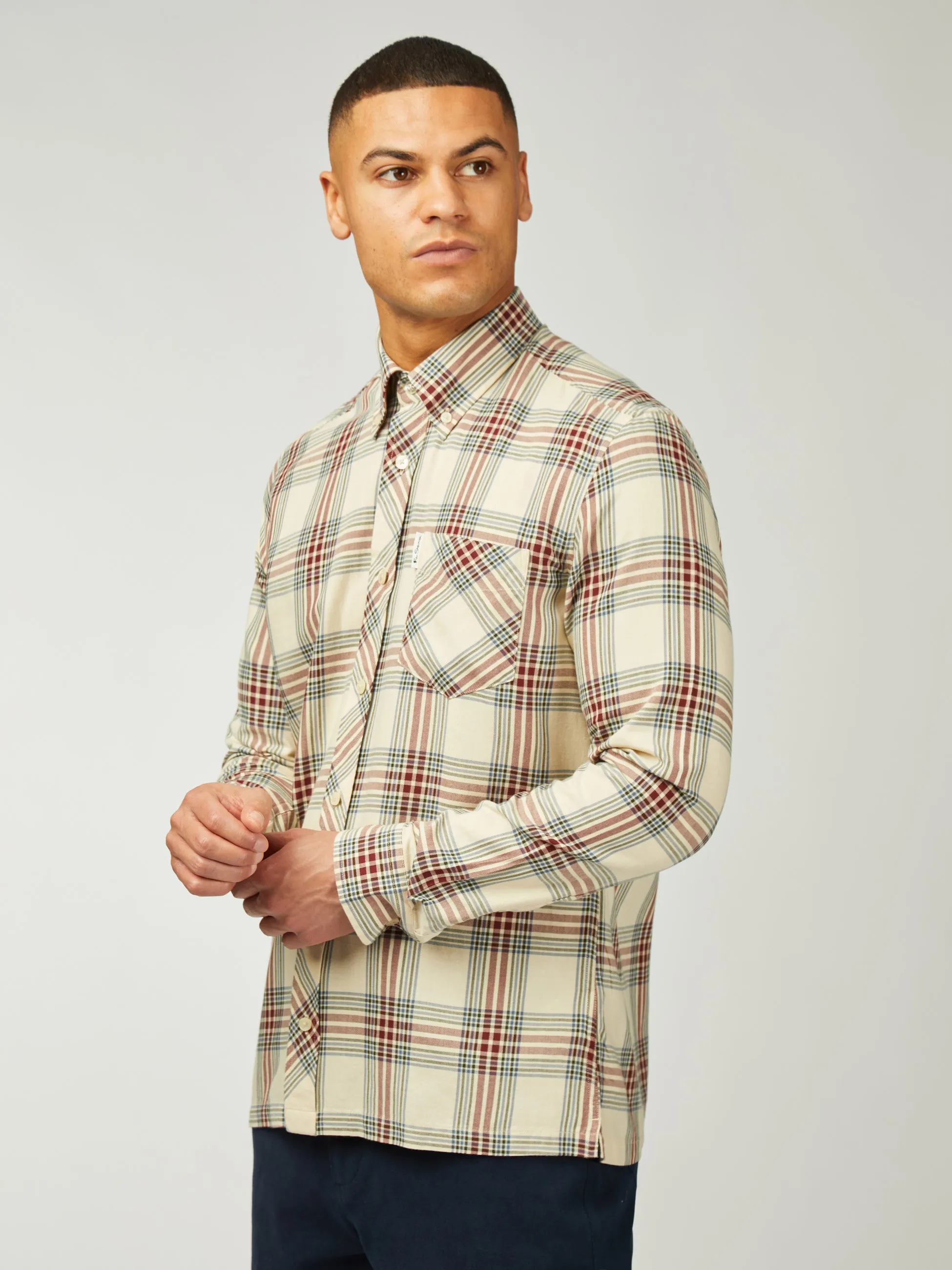 Grid Check - Fog sold by Ben Sherman