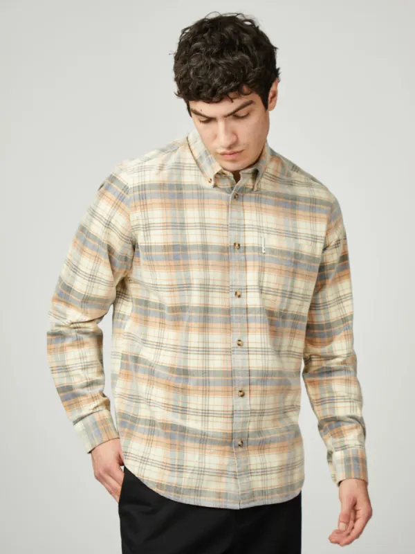 Corduroy Check - Ivory sold by Ben Sherman