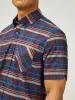 Classic Check Short Sleeve - Royal Blue sold by Ben Sherman