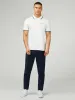 Signature Pique Polo - White sold by Ben Sherman