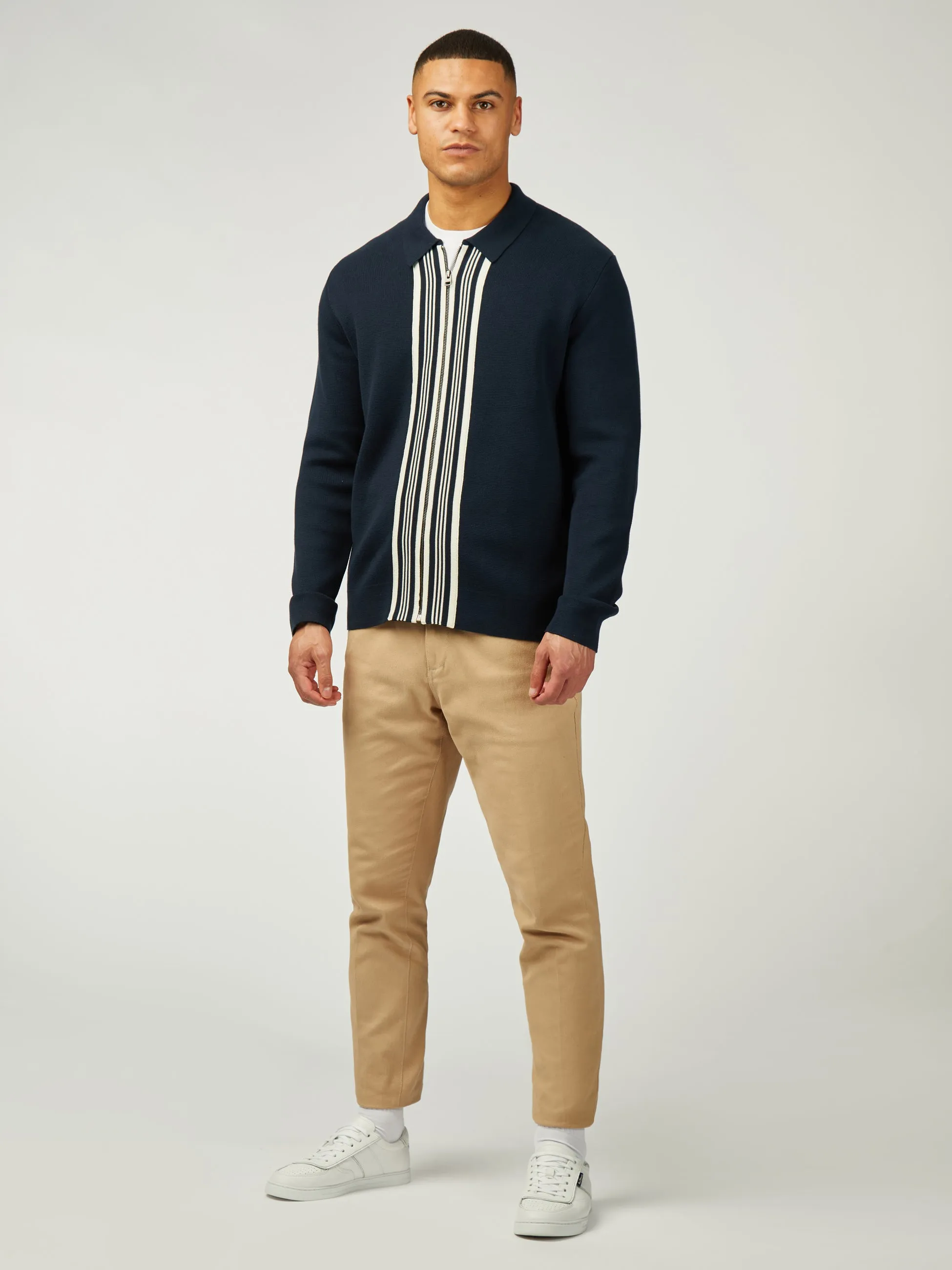 Textured Zip Through - Dark Navy sold by Ben Sherman product image thumbnail 2