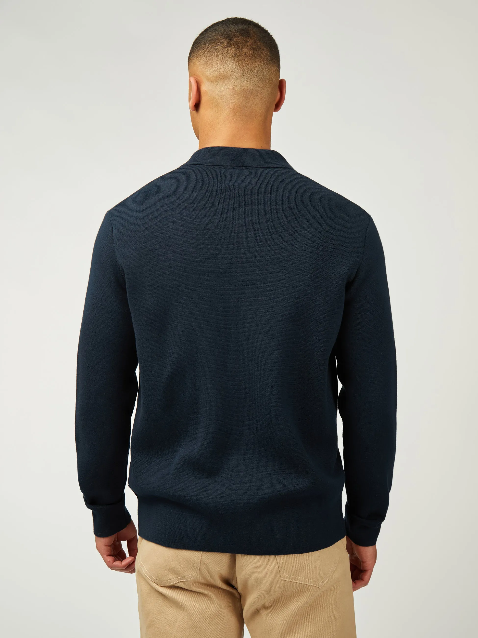 Textured Zip Through - Dark Navy sold by Ben Sherman product image thumbnail 3