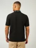 Tartan Collar Polo - Black sold by Ben Sherman
