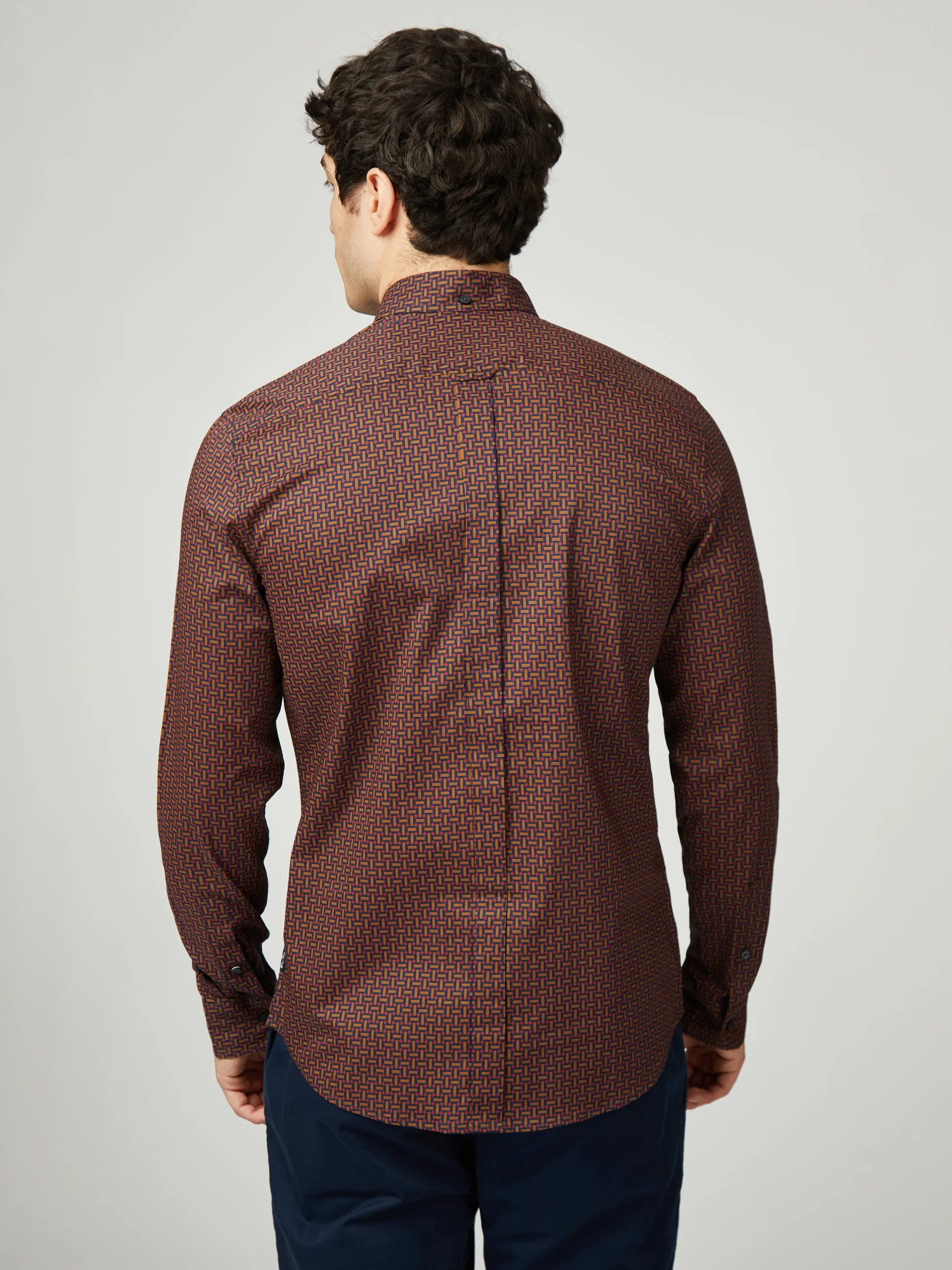 Split Spot Print - Brown sold by Ben Sherman product image thumbnail 3