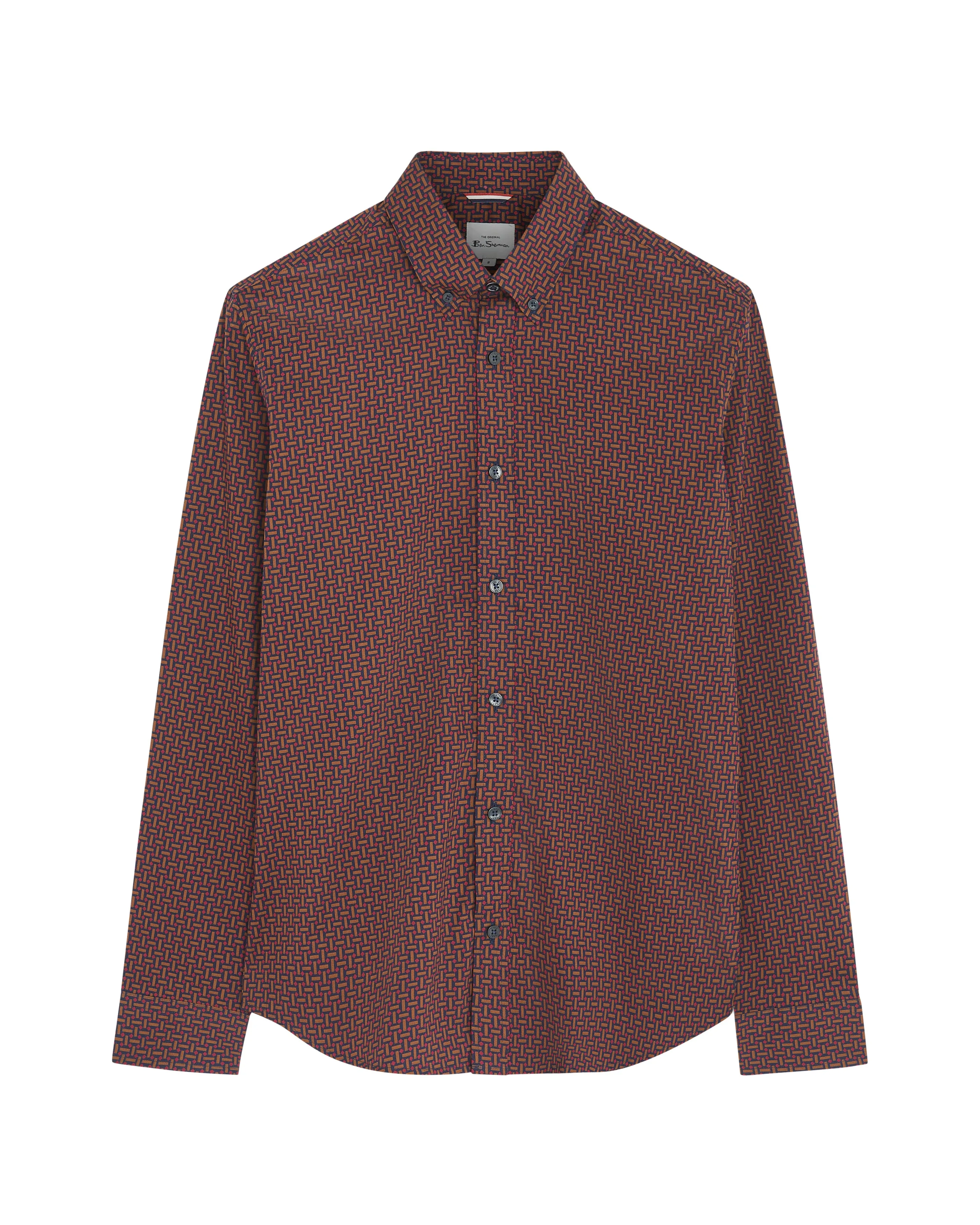 Split Spot Print - Brown sold by Ben Sherman product image thumbnail 5