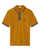 Placket Interest Polo - Antique Gold sold by Ben Sherman