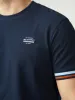 Pique Tee - Dark Navy sold by Ben Sherman