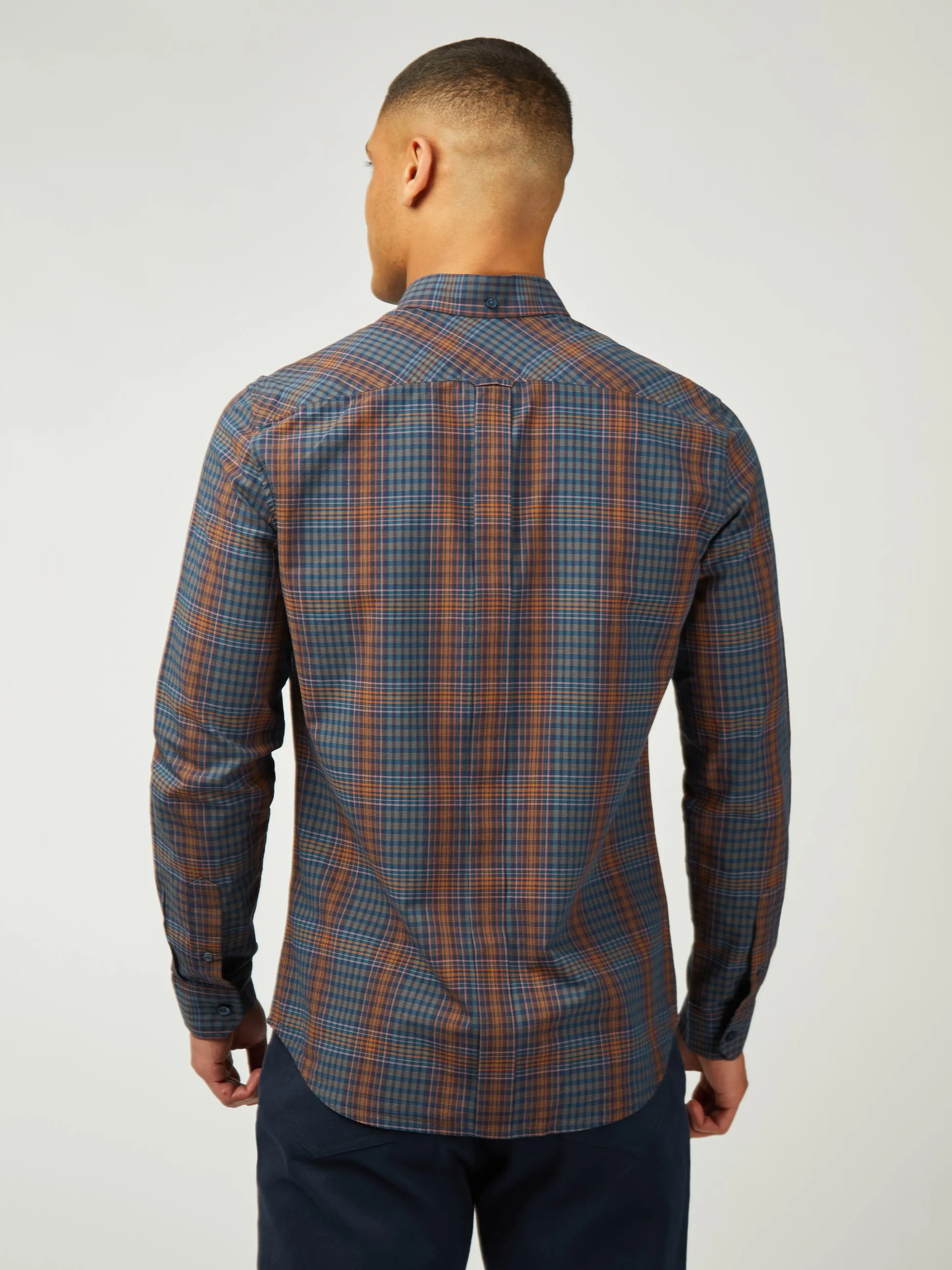 Multicolour Check - Dark Navy sold by Ben Sherman product image thumbnail 3