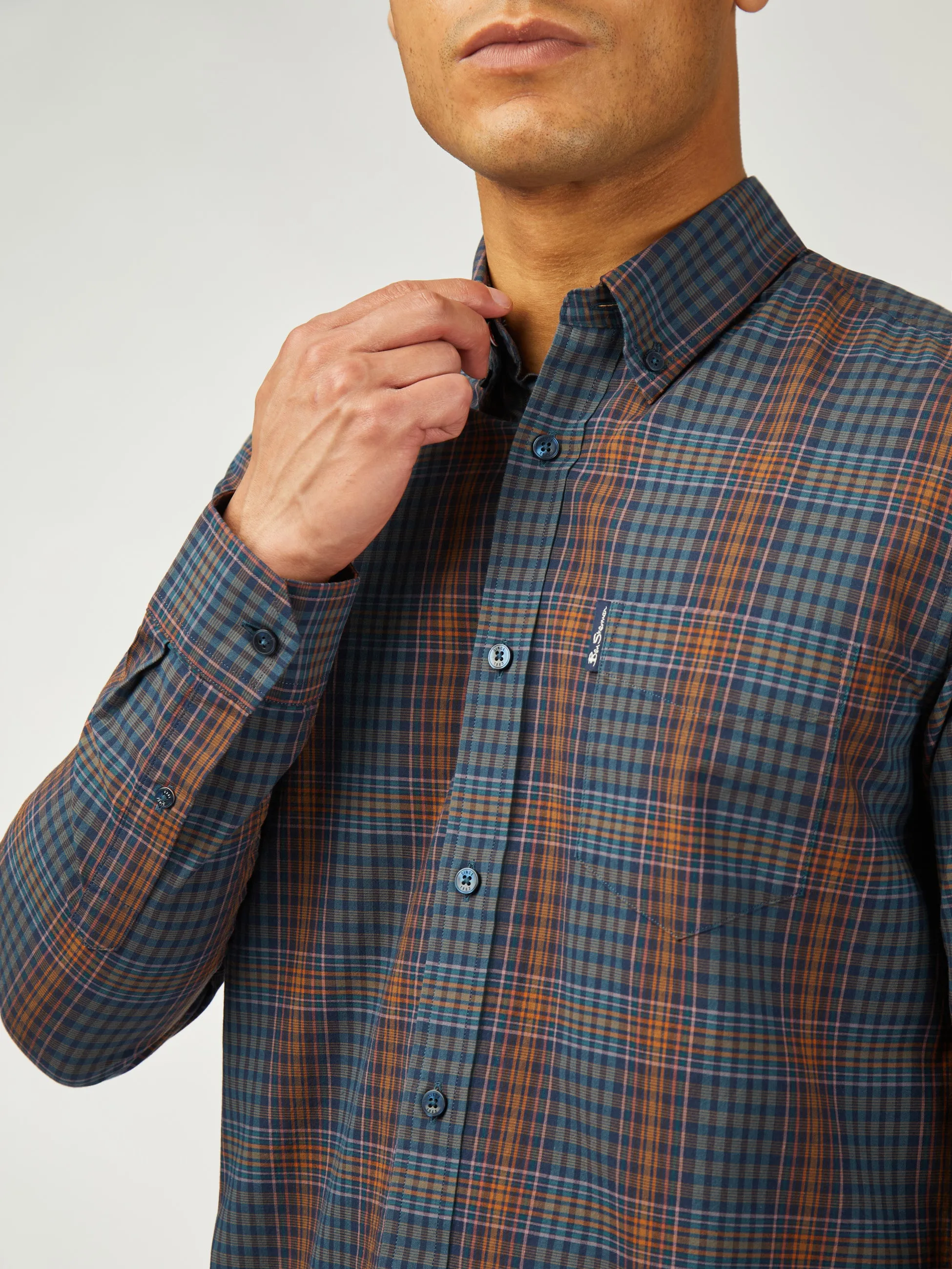 Multicolour Check - Dark Navy sold by Ben Sherman product image thumbnail 4