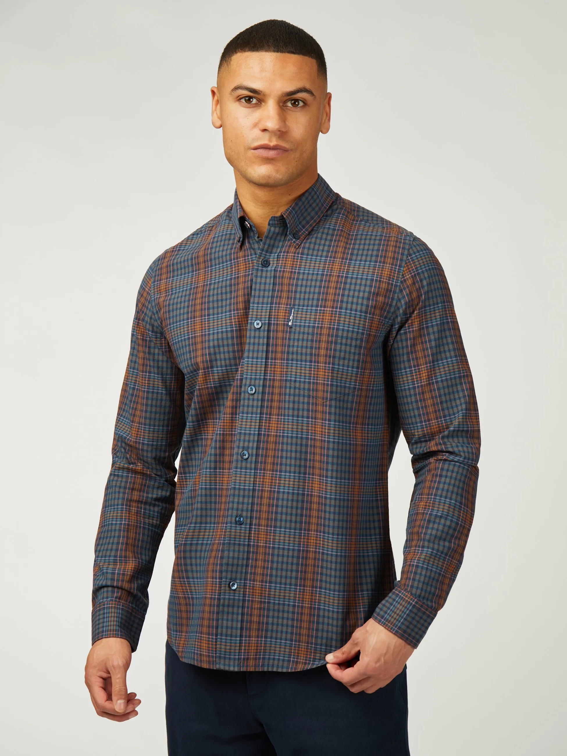 Multicolour Check - Dark Navy sold by Ben Sherman