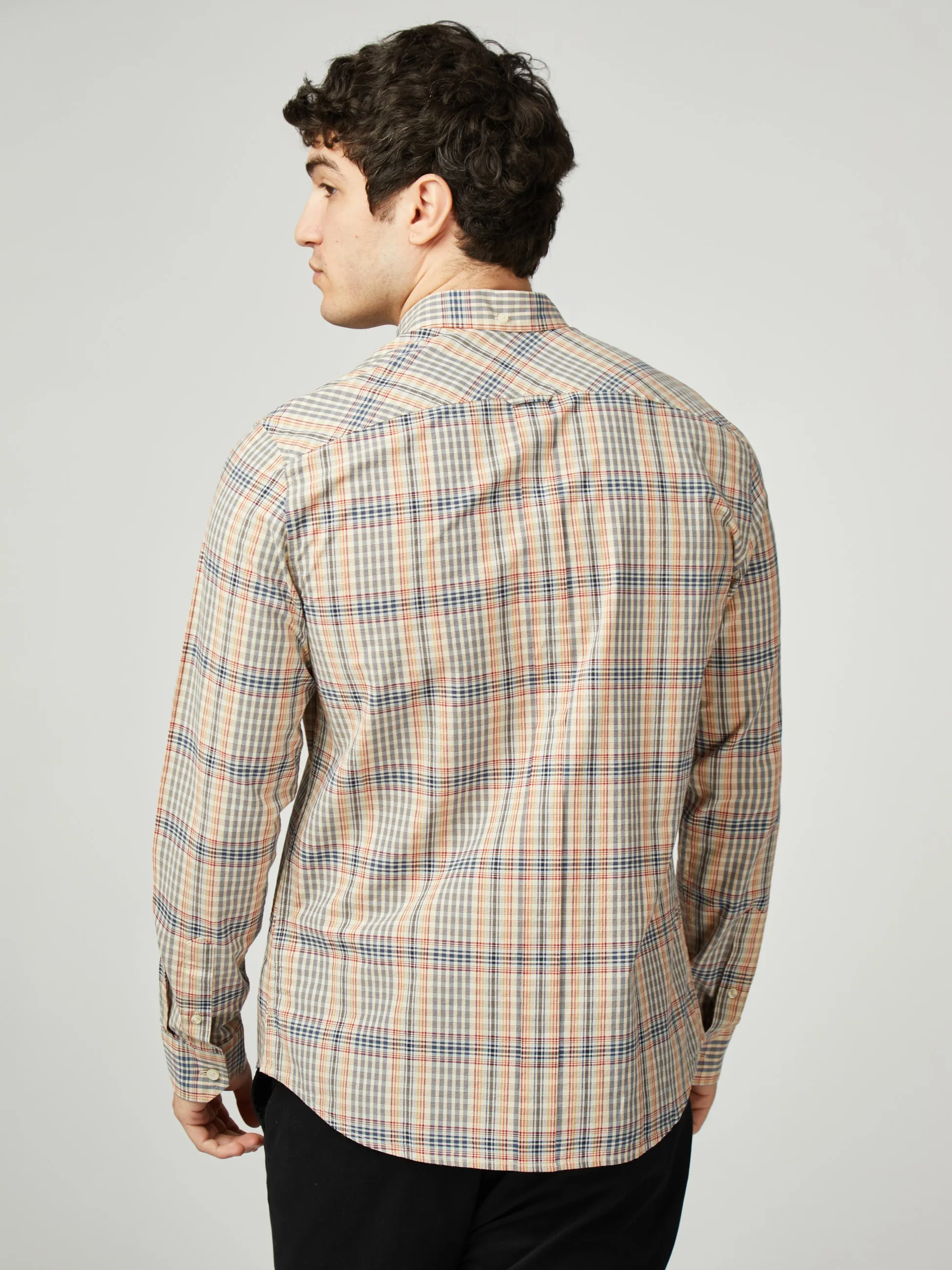 Multicolour Check - Fog sold by Ben Sherman product image thumbnail 3