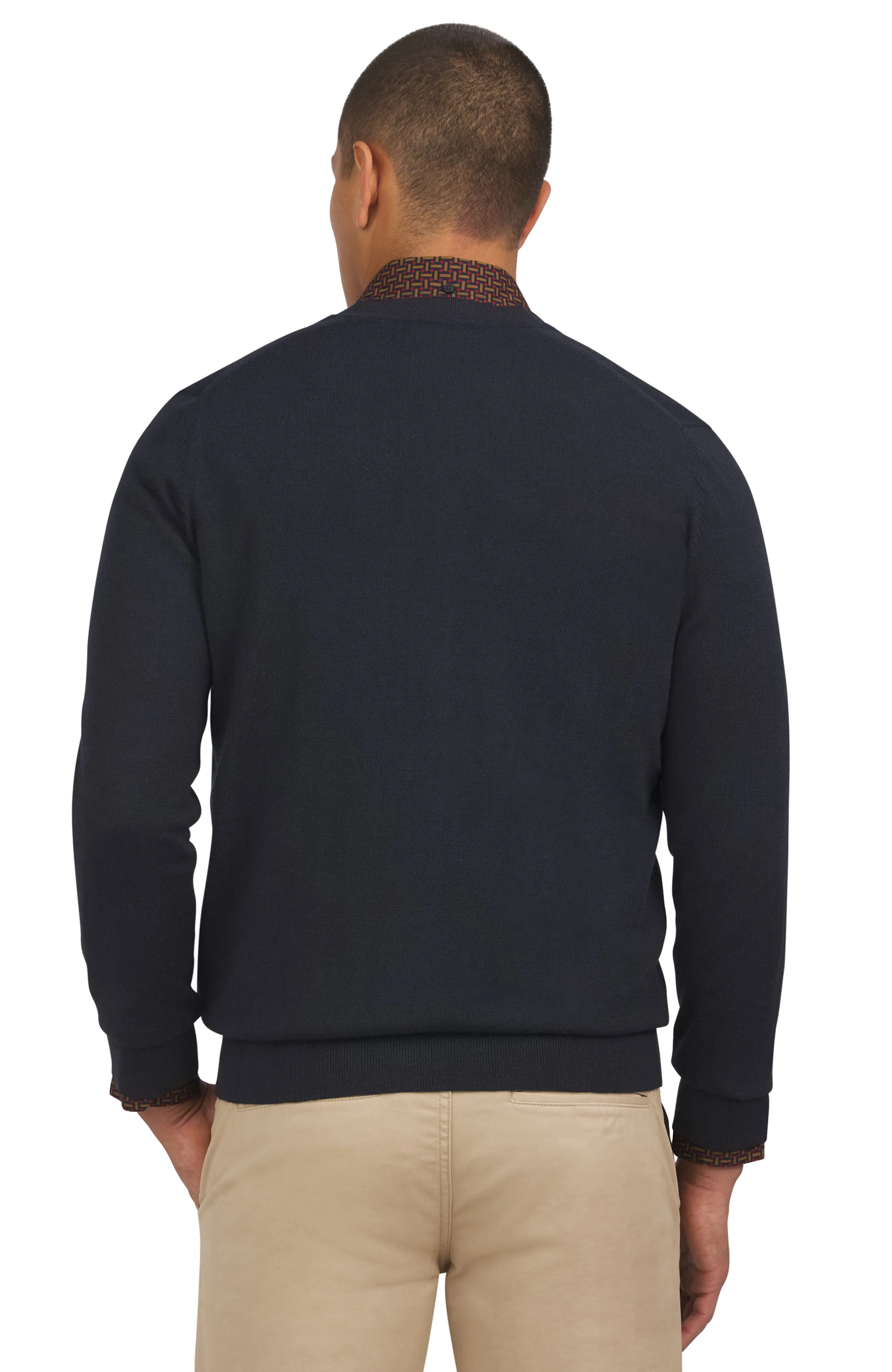 Merino Cardigan - Dark Navy sold by Ben Sherman product image thumbnail 3