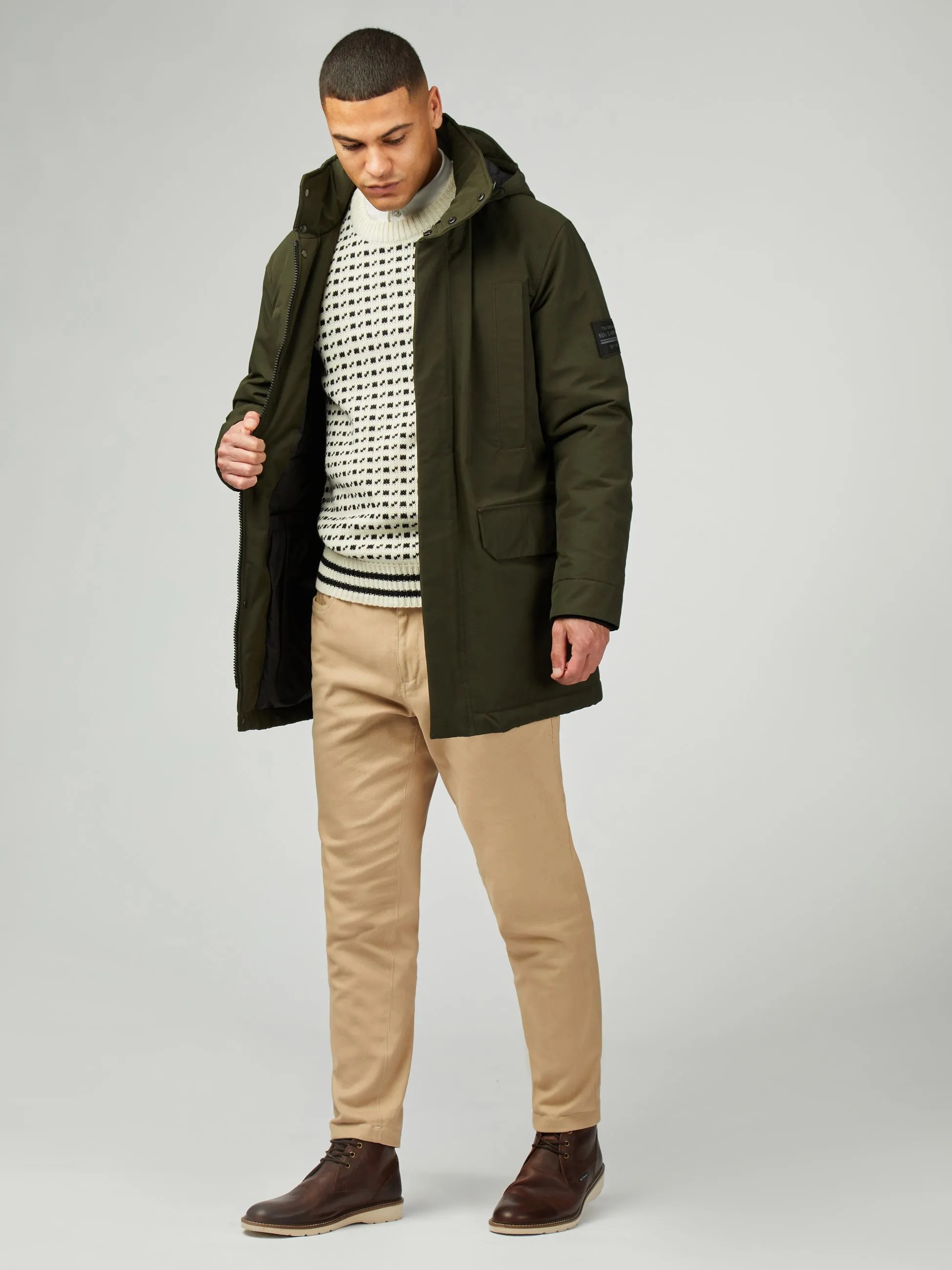 Heavy Parka - Camoflage sold by Ben Sherman product image thumbnail 2