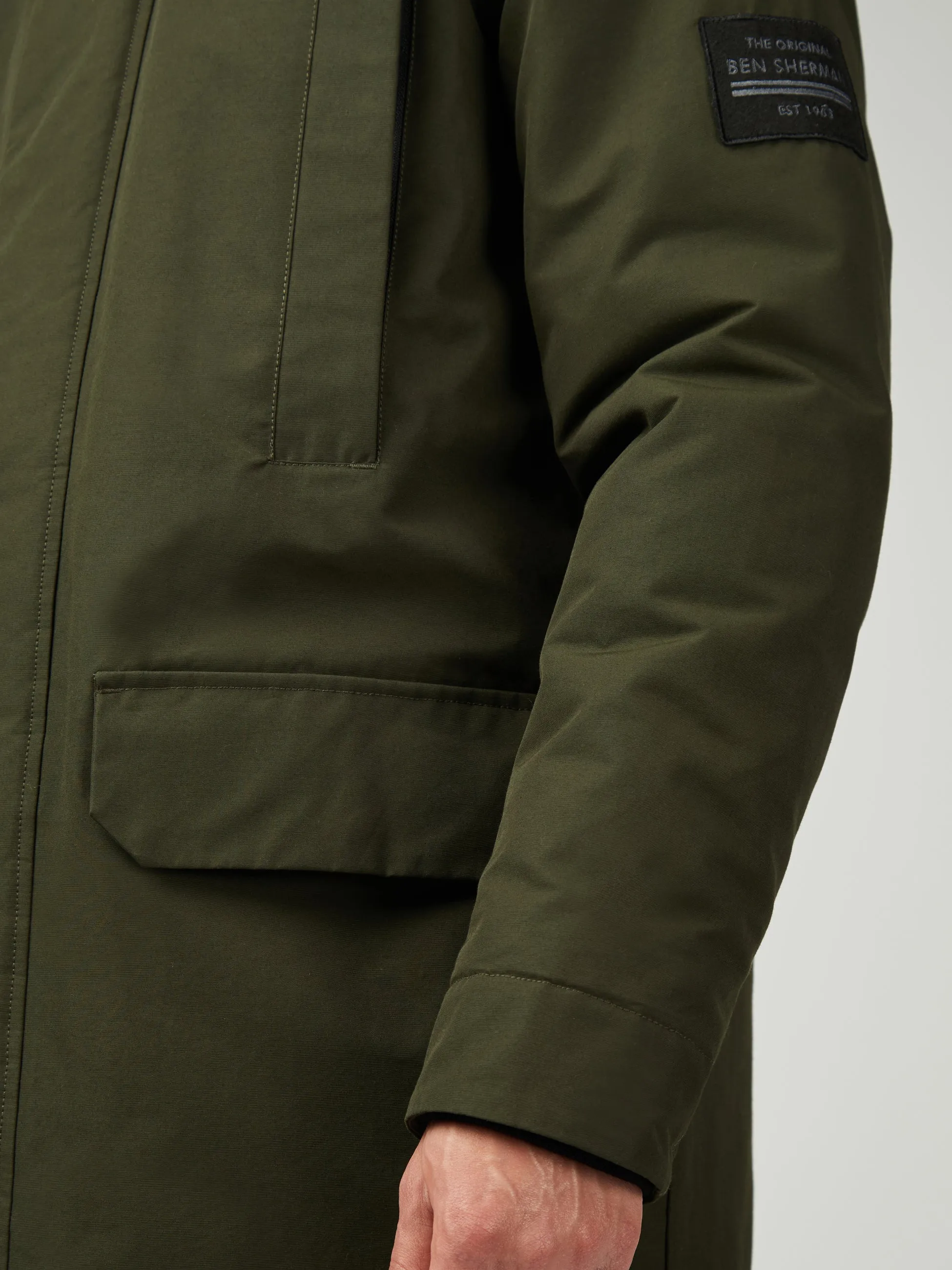 Heavy Parka - Camoflage sold by Ben Sherman product image thumbnail 5