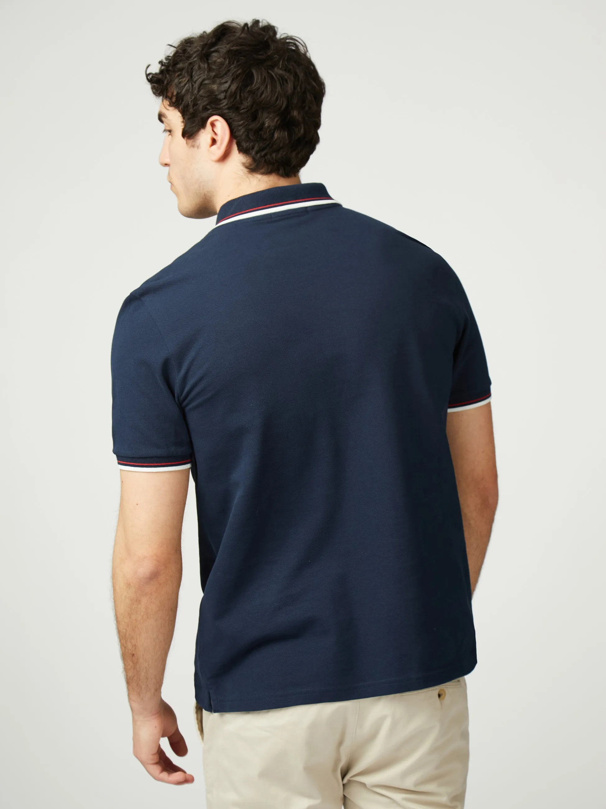 Chest Embroidered Polo - Dark Navy sold by Ben Sherman product image thumbnail 3
