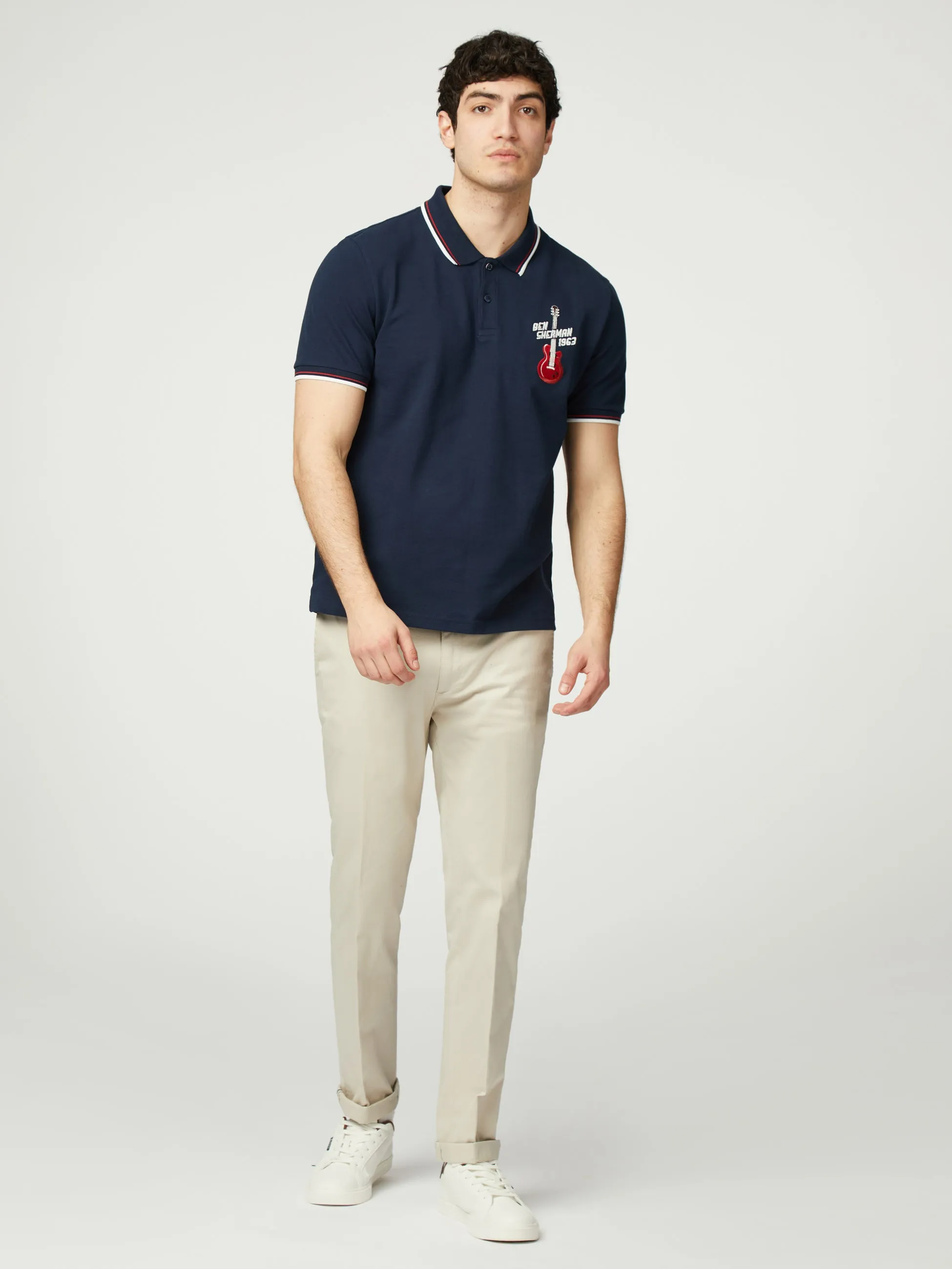 Chest Embroidered Polo - Dark Navy sold by Ben Sherman product image thumbnail 2