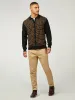Button Through Polo - Black sold by Ben Sherman
