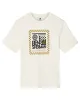 Ace Cafe Chequerboard Tee - Ivory sold by Ben Sherman
