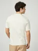 Ace Cafe Chequerboard Tee - Ivory sold by Ben Sherman