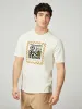 Ace Cafe Chequerboard Tee - Ivory sold by Ben Sherman