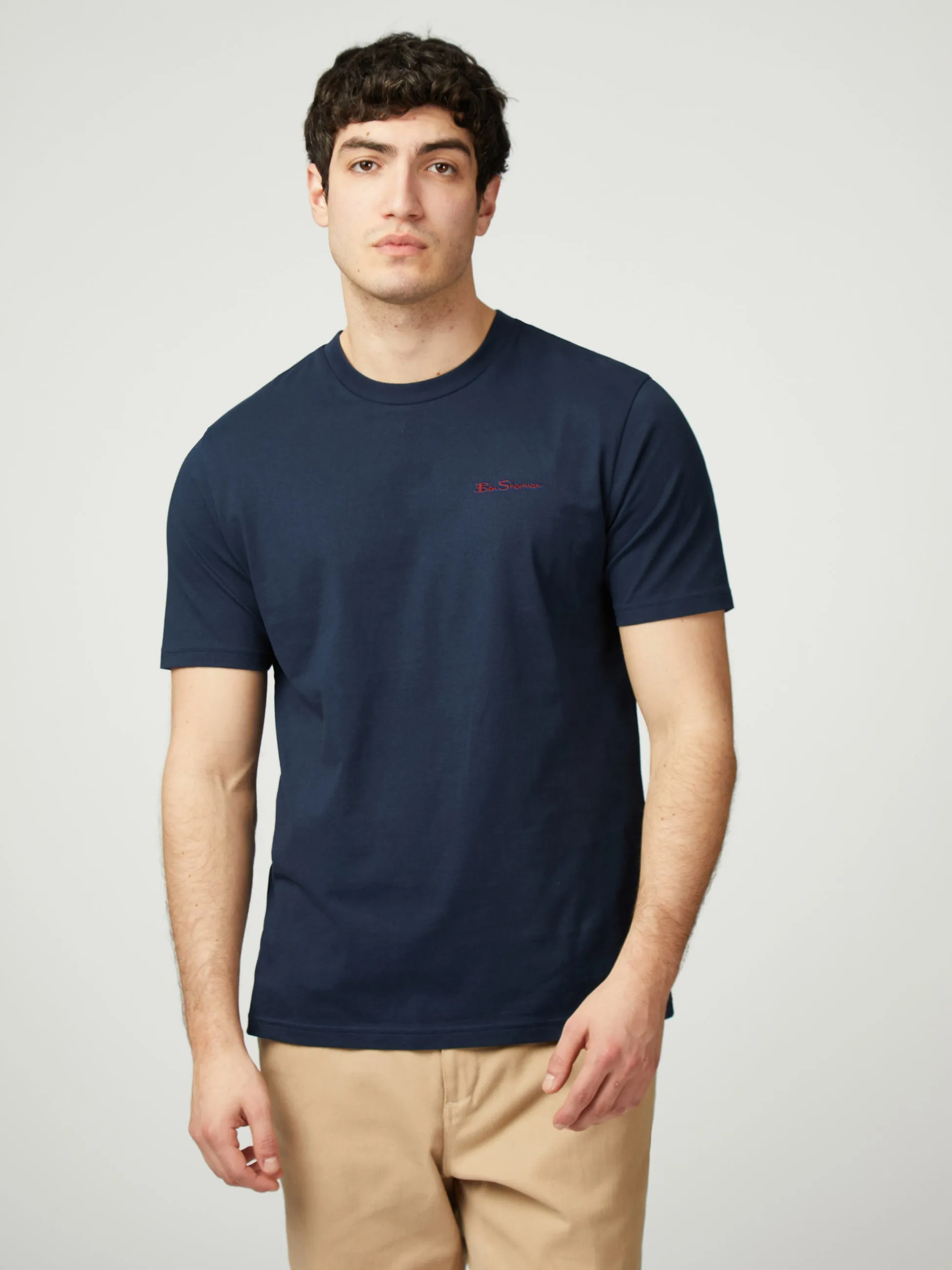 Signature Tee - Dark Navy sold by Ben Sherman