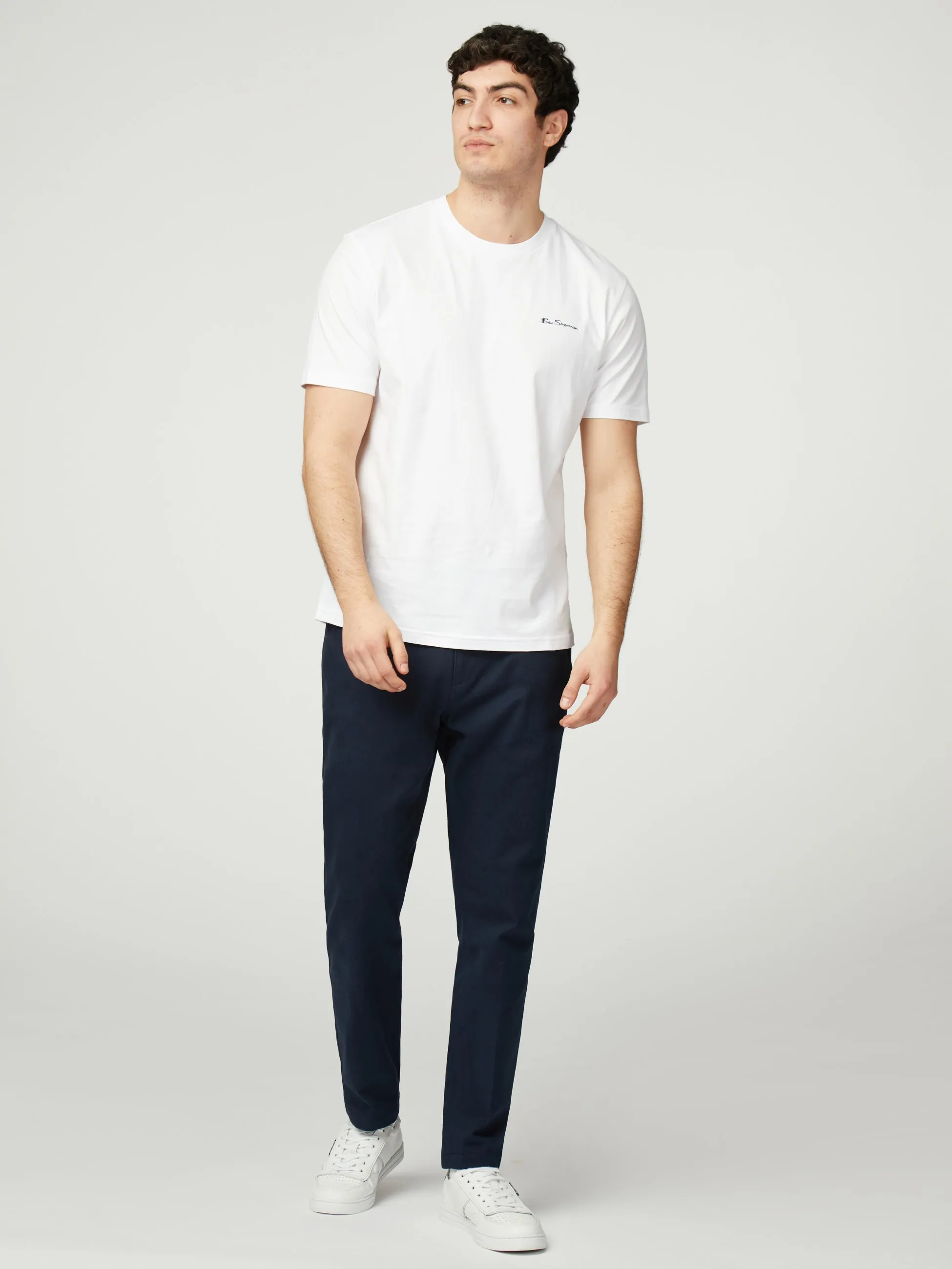 Signature Tee - White sold by Ben Sherman product image thumbnail 2